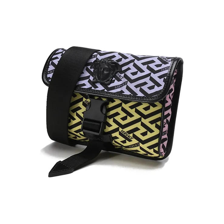 FANSIZHE La Greca Fabric Crossbody Bag, Shoulder Bag Men's-1