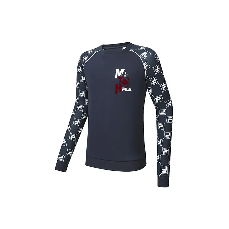 FILA Athletics Sweatshirts Men Royal Blue-2