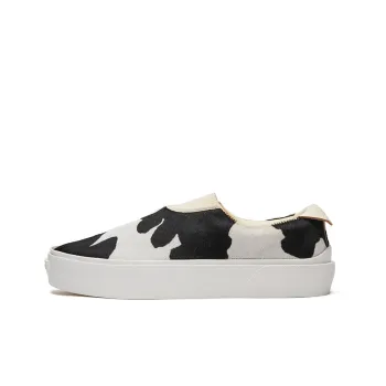 EQLZ EQUALIZER Faultless Anti Slip Wear Resistant Low Top Skateboard Shoes Unisex Black White