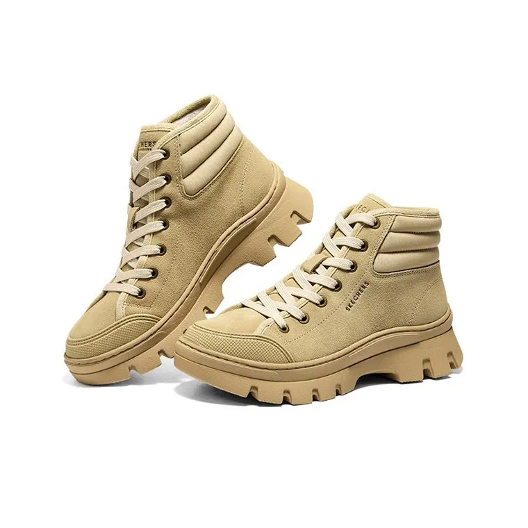 Skechers Roadies Surge Boots 'Tan Beige' Women's-2