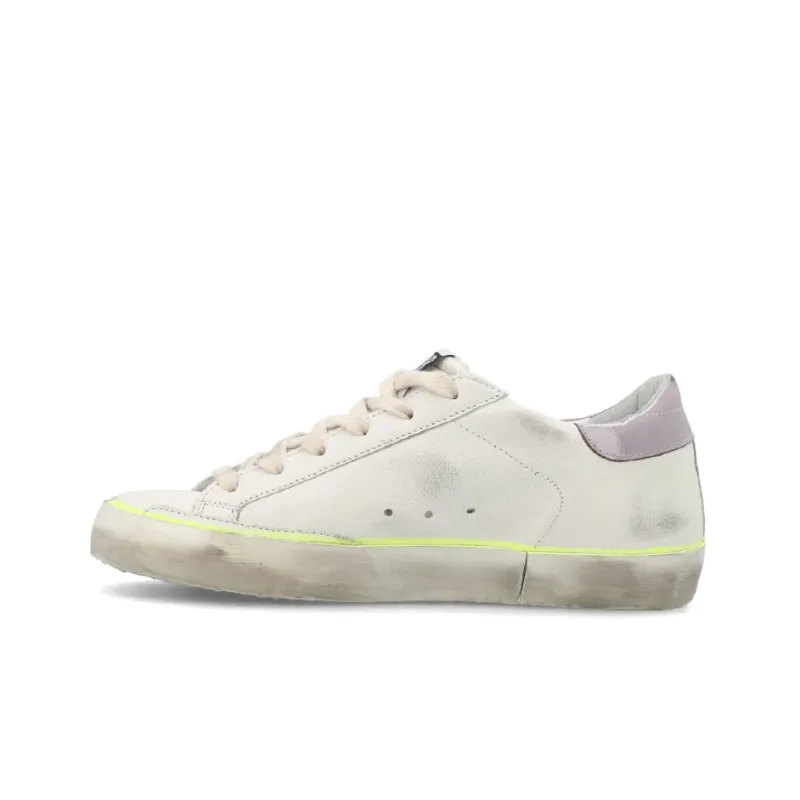 Golden Goose Superstar White Platinum Lilac Women's-0