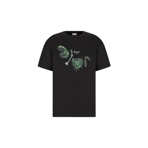 Travis Scott DIOR Quarterly New Products T-Shirts Men Black