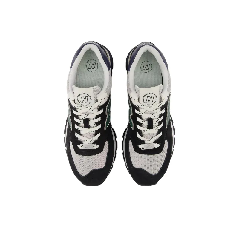 New Balance 574 Rugged Black Green-3