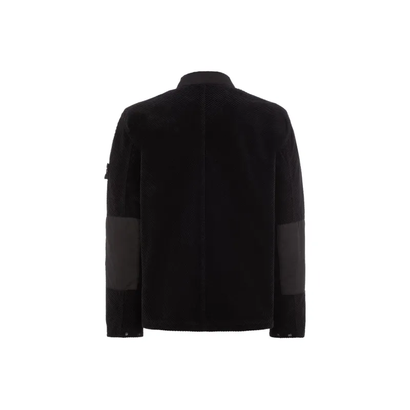 STONE ISLAND Shirts Men Black-1