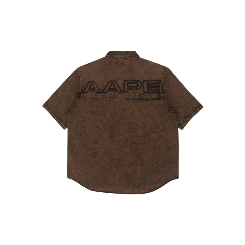 Aape Shirts Men Brown BWX-1