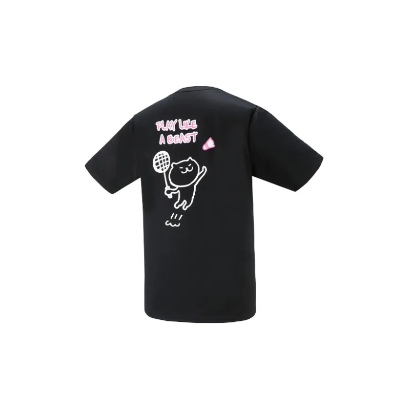 YONEX T Shirts Men Black-1