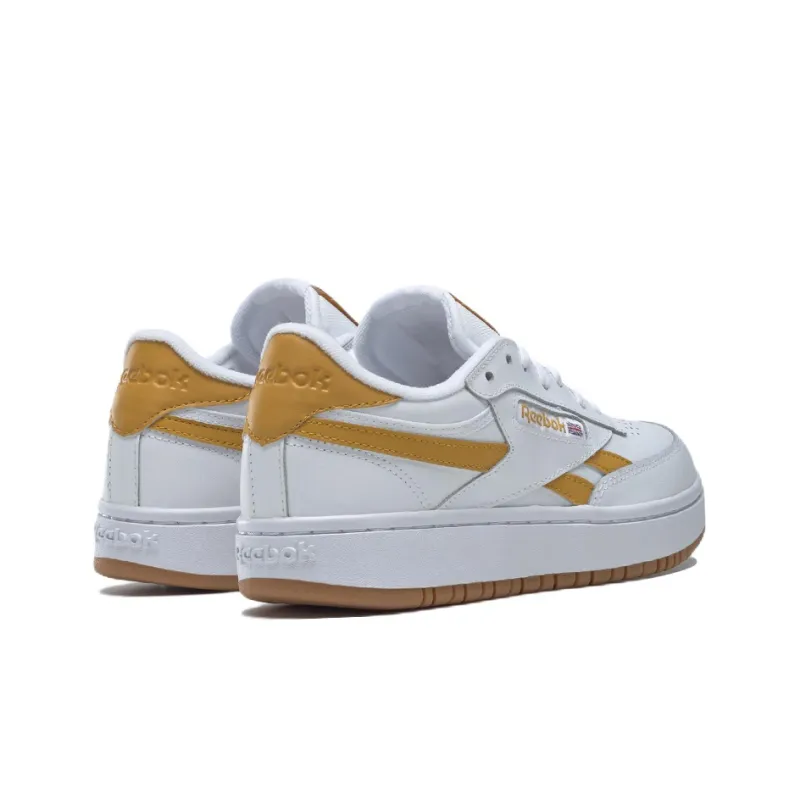 Reebok Women's Club C Double Revenge 'White Bright Ochre' Women's-3