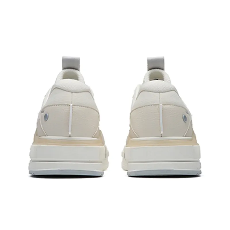Anta Life Collection Lightweight And Breathable Low-Top Skateboard Shoes Men's Gray White-4