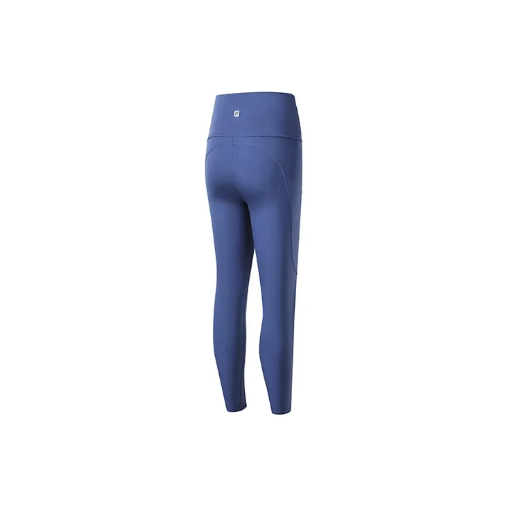 FILA Athletics Leggings Women's Jade Pattern Blue-1