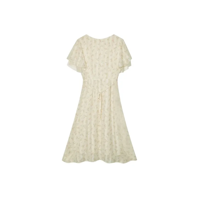 ANNECHEN Short Sleeved Dresses Women's-1