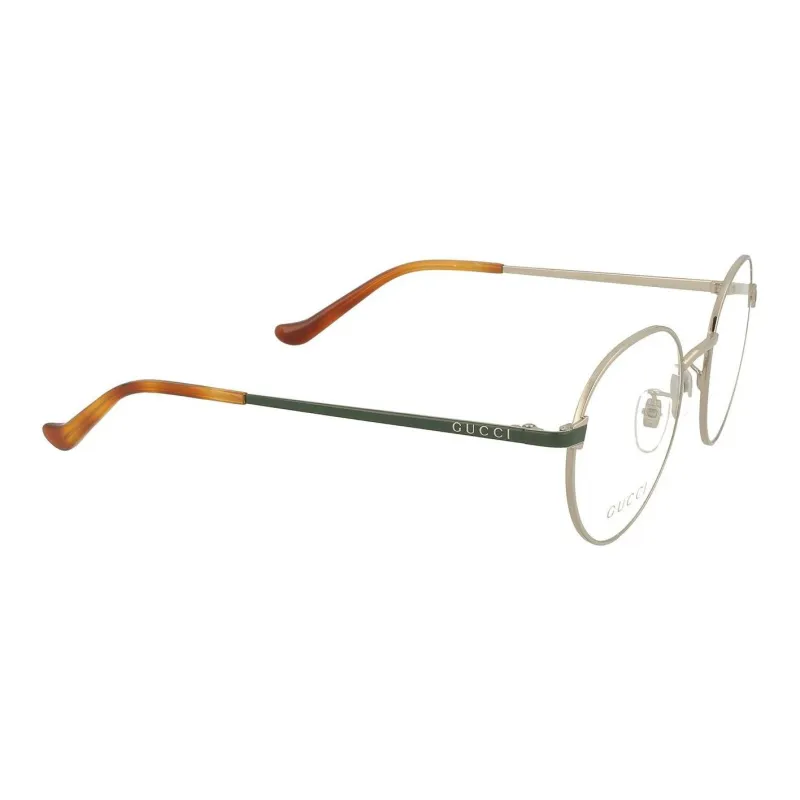 GUCCI Eyeglass Frames Unisex Silver-5