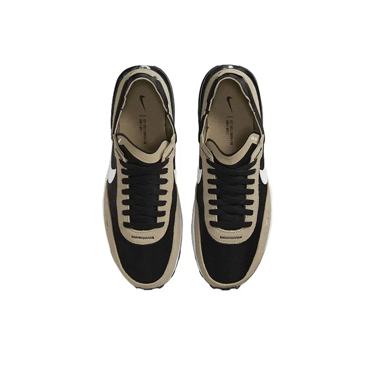 Nike Waffle One Black Khaki-3