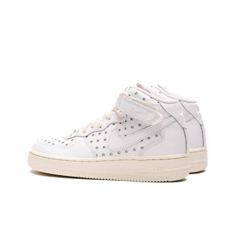 Nike Air Force 1 Mid Cut Out Stars Summit White Women's-3