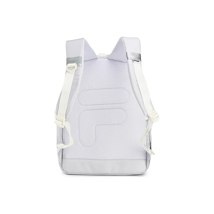 FILA Fabric Laptop Backpack Women's Light Purple-2