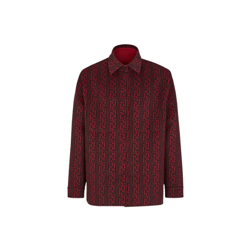 FENDI Reversible Button Up Jacket-2