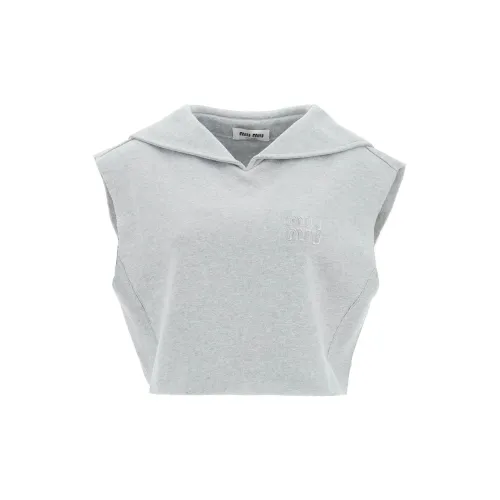 MIU MIU Sweatshirts Women's Gray