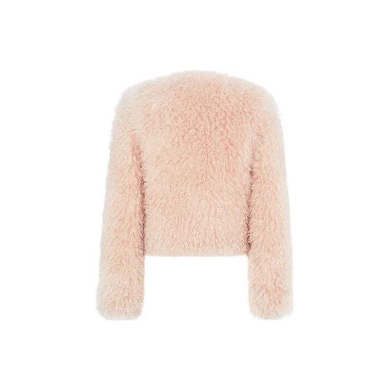 FENDI FW22 Jackets Coats Women's Pink-1