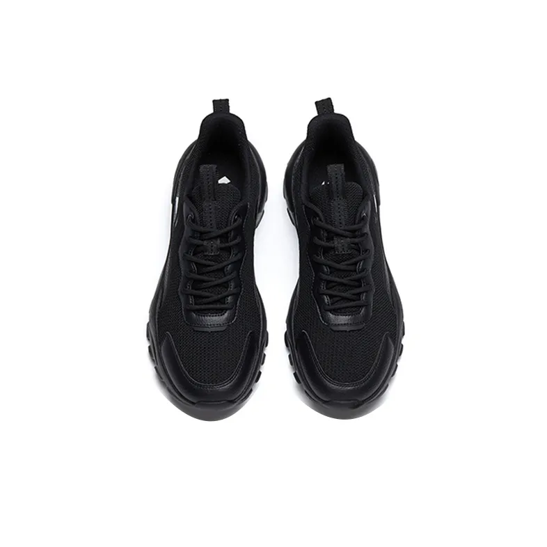 Anta Life Collection Cushioning Anti-Slip And Wear-Resistant Low-Top Sports Casual Shoes Black White-3