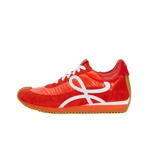 LOEWE Flow Runner Casual Shoes Women's Orange Red