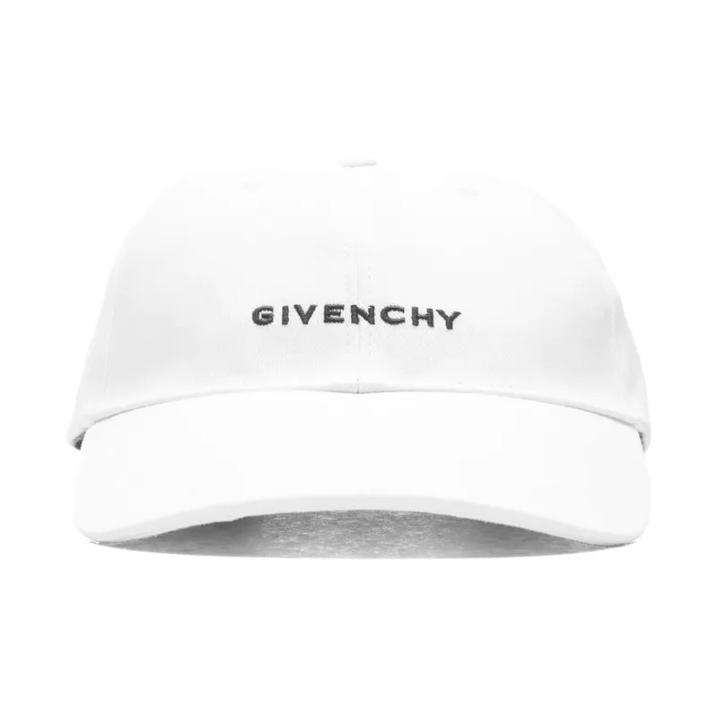 Givenchy Curved Cap With Embroidered Logo-0