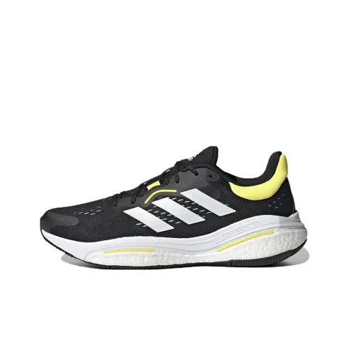 Adidas Solarcontrol Running Shoes Men Low-Top Black/Yellow/White