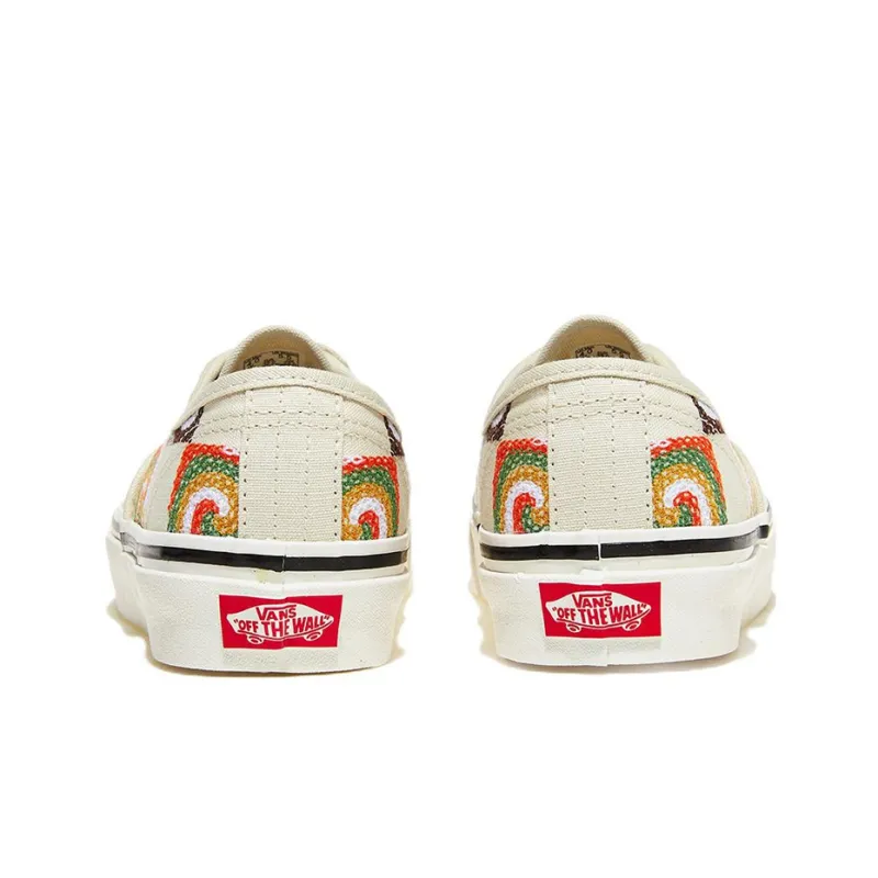 Vans Authentic 44 Low Top Skateboarding Shoes Unisex White-4