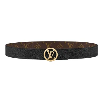 LOUIS VUITTON M0567V Lv Circle 35mm Reversible Belt