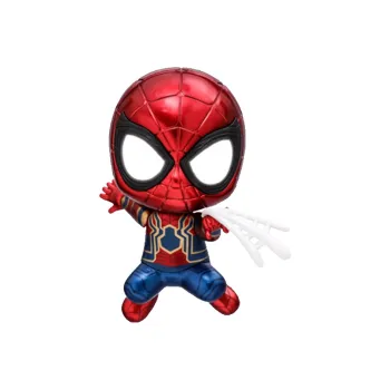 Hot Toys COSBABY Collection Spider Man The Avengers Infinity War Iron Spider Online Auction Edition Chibi Figures 10cm