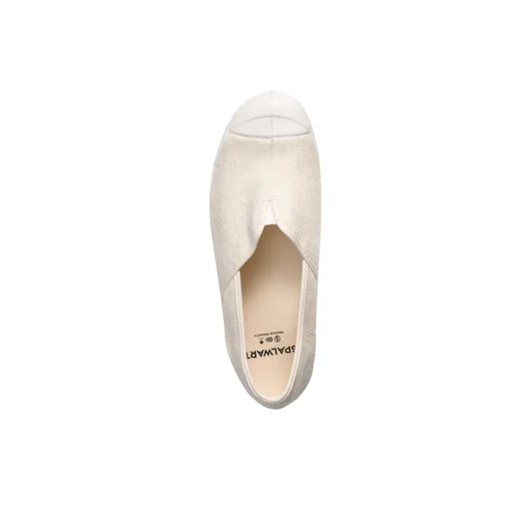 SPALWART Special V Low Top Stylish Skateboarding Shoes Unisex White-4