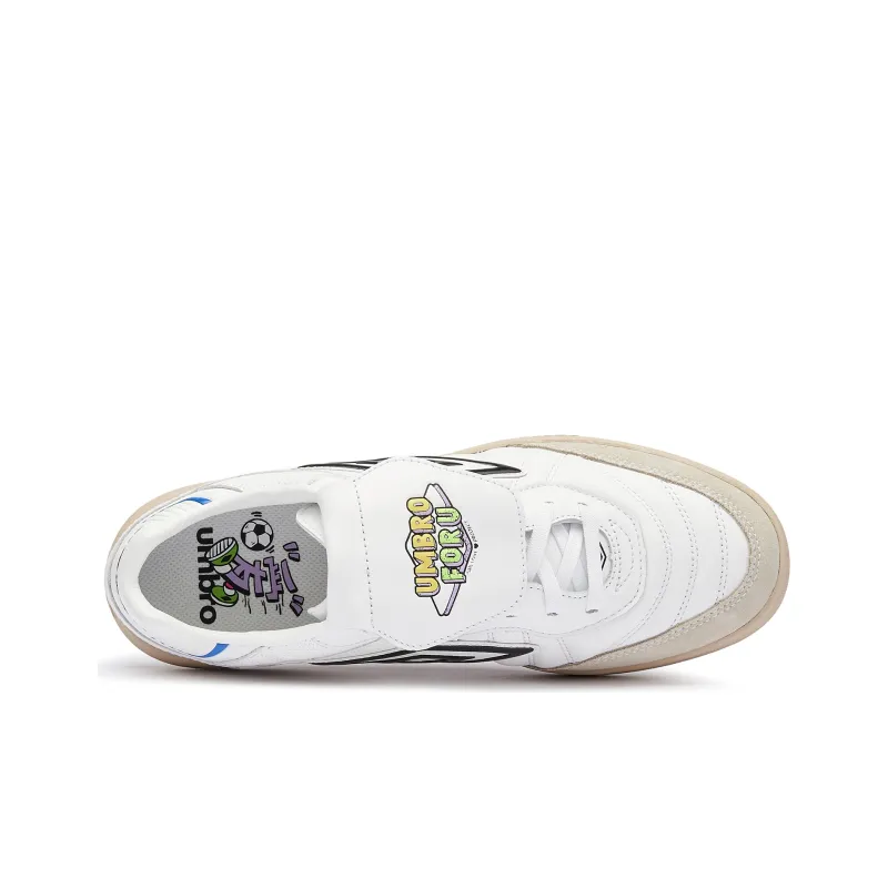 Umbro Anti Slip And Wear Resistant Lightweight Low Top Skateboard Shoes Men's Velvet White-2