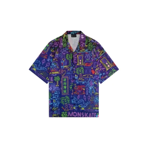 Steven Harrington X LiNing Shirts Men Multicolor