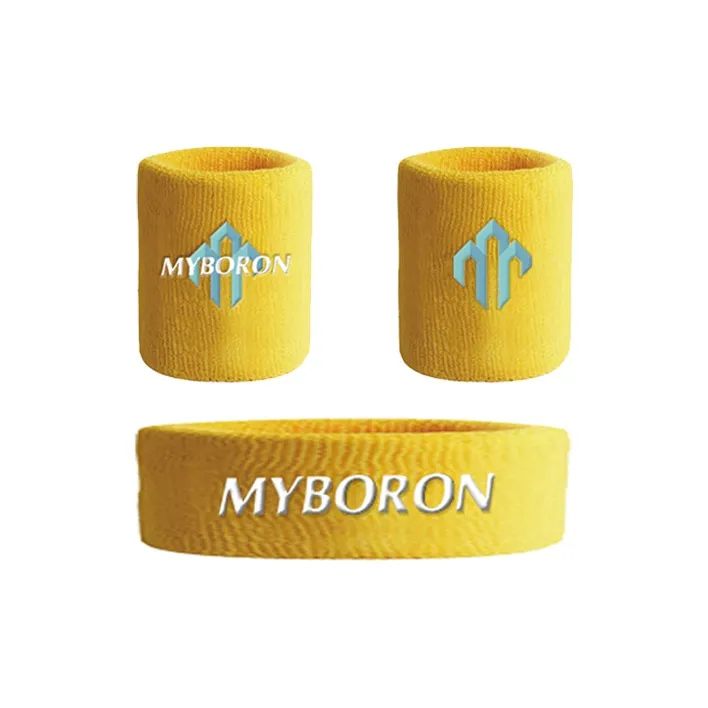 MYBORON x Vincent Willem Van Gogh Outdoor Fitness Protective Gear Sets Yellow Polyester Overall Protective Equipment-2