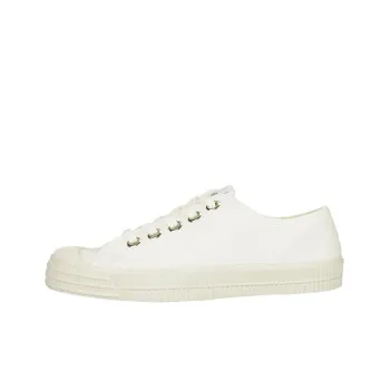 Novesta Canvas Shoes Unisex Low-Top White