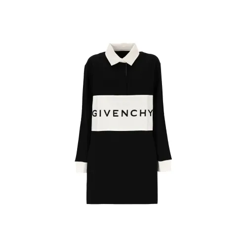 Givenchy Long-Sleeved Dresses Women's Black