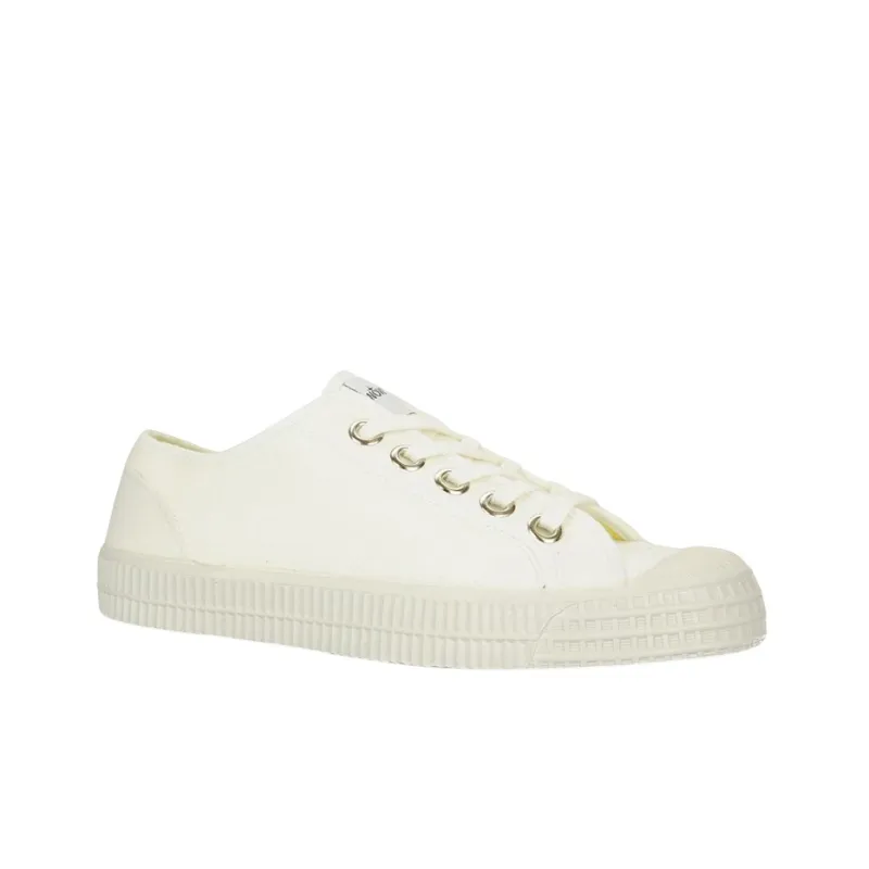 Novesta Canvas Shoes Unisex Low-Top White-1