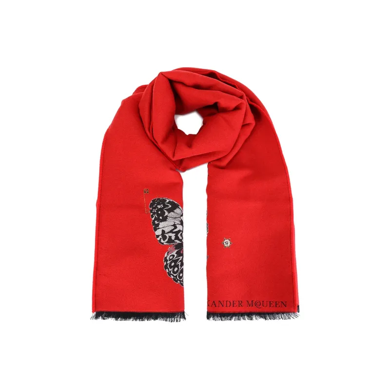 Alexander McQueen Knit Scarves Unisex-1