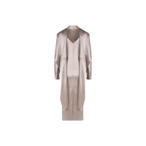 ERIKA CAVALLINI Long-Sleeved Dresses Women's Silver-Copper