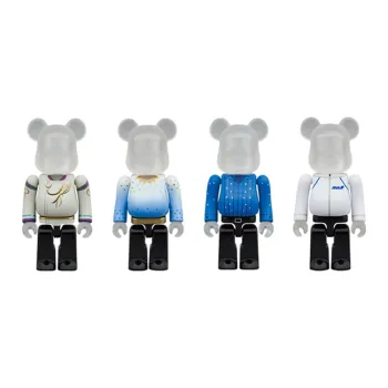 BE@RBRICK X ANA Original YUZU For ANA Apparel Collection Pack Of Four Doll 100%