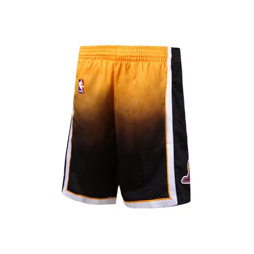 Mitchell Ness Basketball Shorts Men Yellow/Black