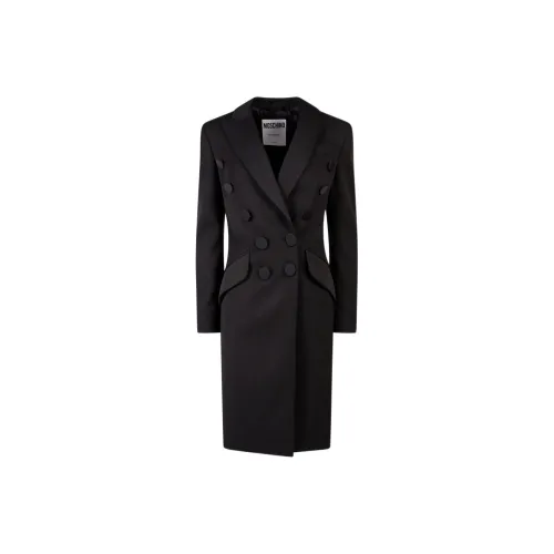 MOSCHINO Coats Women's Black