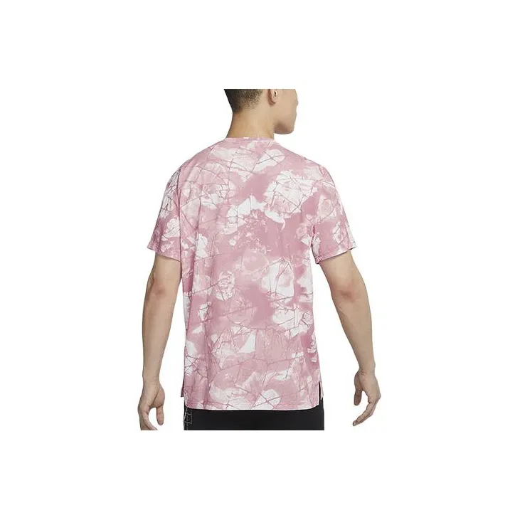 Nike T Shirts Men Pink-1