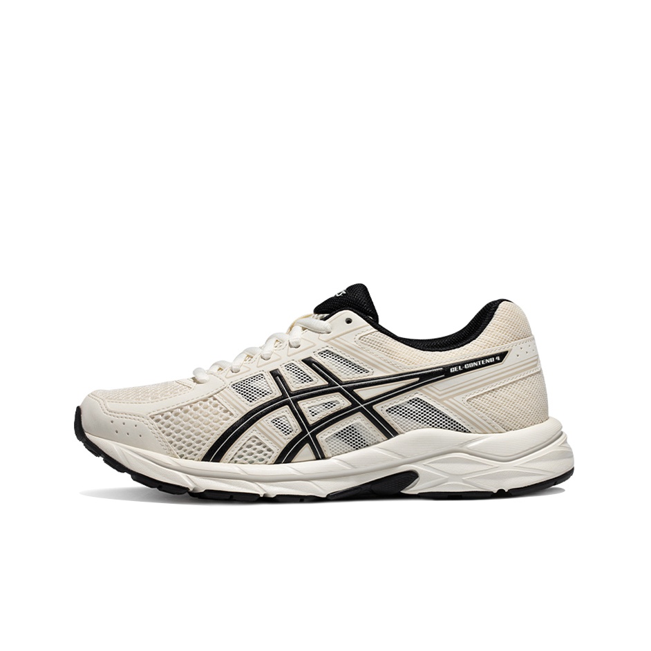 Asics Women s Gel Contend 4 Cream White Black POIZON