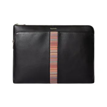Paul Smith Leather Clutch Regular Men's Black