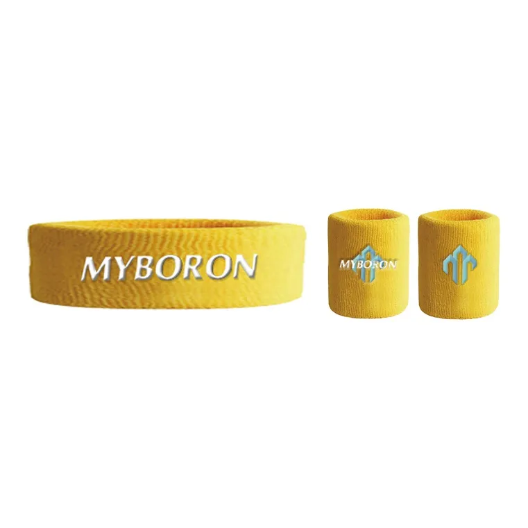MYBORON x Vincent Willem Van Gogh Outdoor Fitness Protective Gear Sets Yellow Polyester Overall Protective Equipment-3