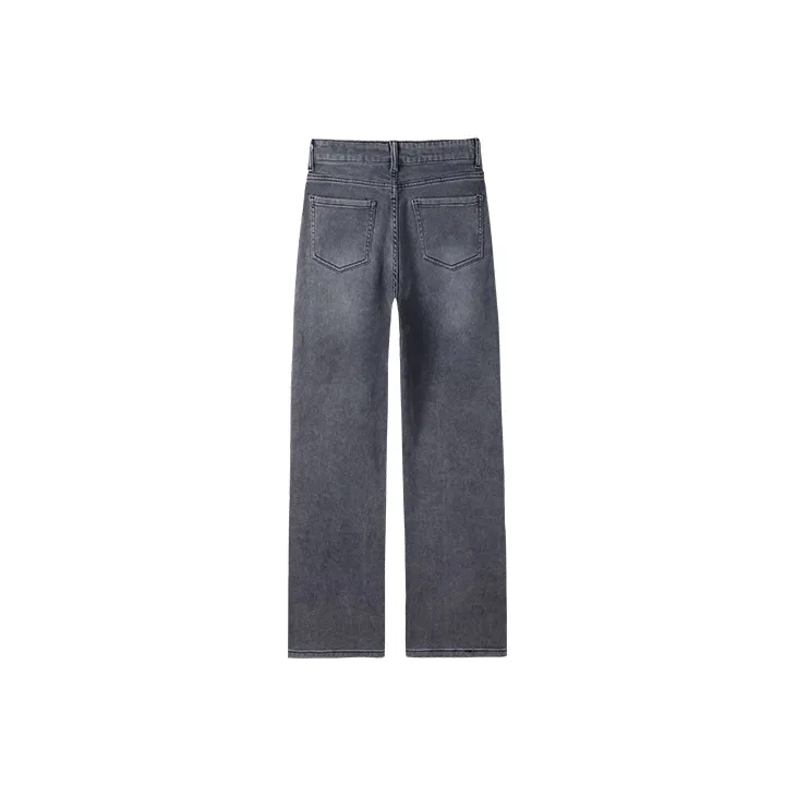 MITUAN Straight Jeans Women's Smoke Gray-1