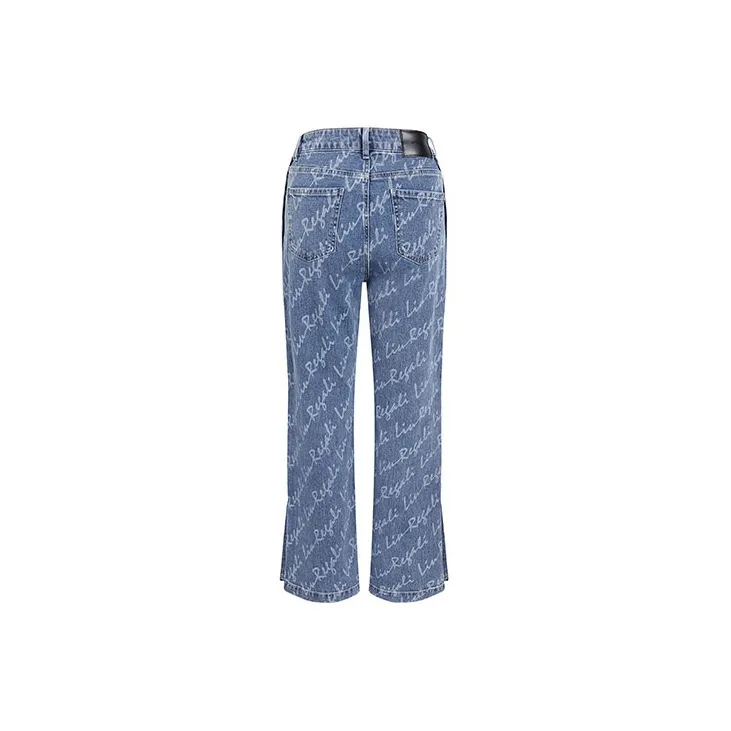 LIUREGALI Jeans Women's Sky Blue-1