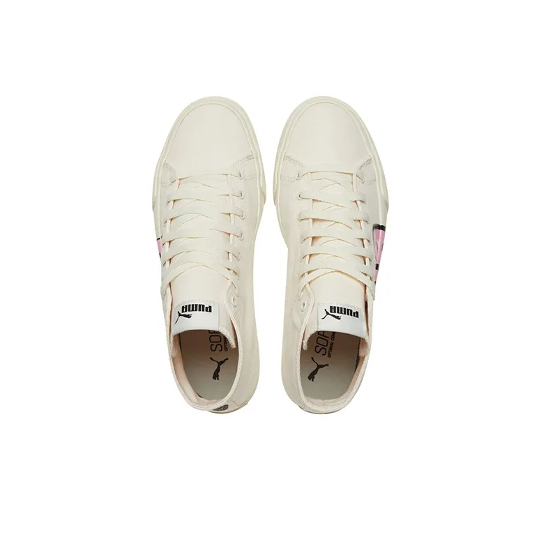 PUMA Bari Mid 'Logo White'-3