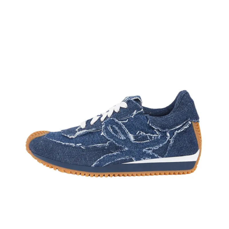 LOEWE Flow Runner Slip Resistant Low Top Sports Casual Shoes Men's Blue-0