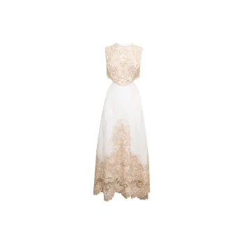 Zimmermann FW22 Sleeveless Dress Women's White