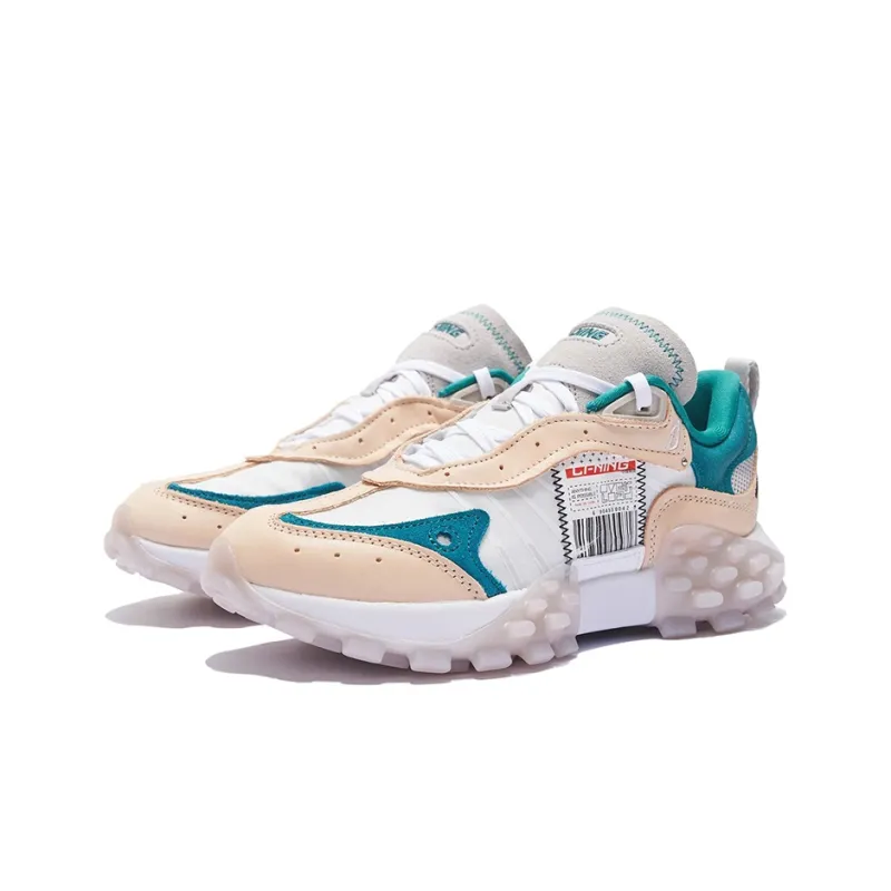 LiNing OVERLOAD Cushioning Anti Slip And Wear Resistant Low Top Casual Shoes Women's-2